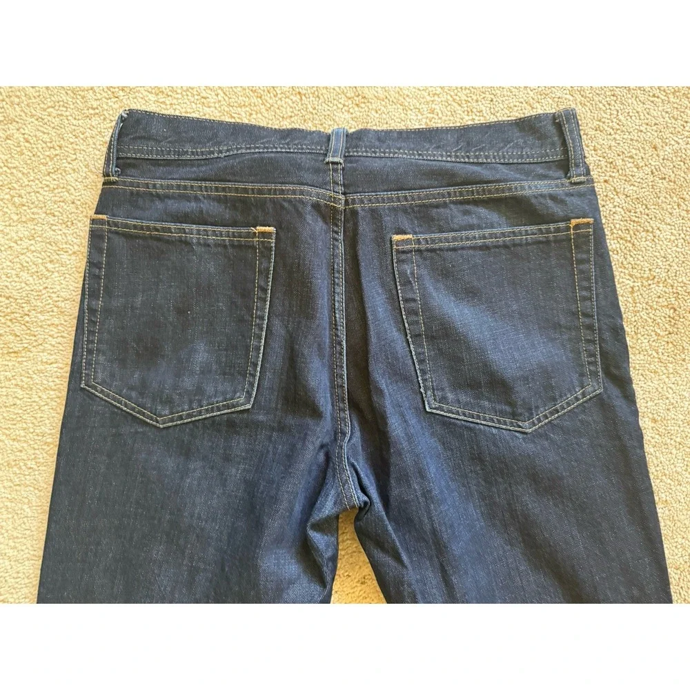 J. Crew Mercantile Straight‎ Jeans Dark Wash Size 31x32 Style J7570